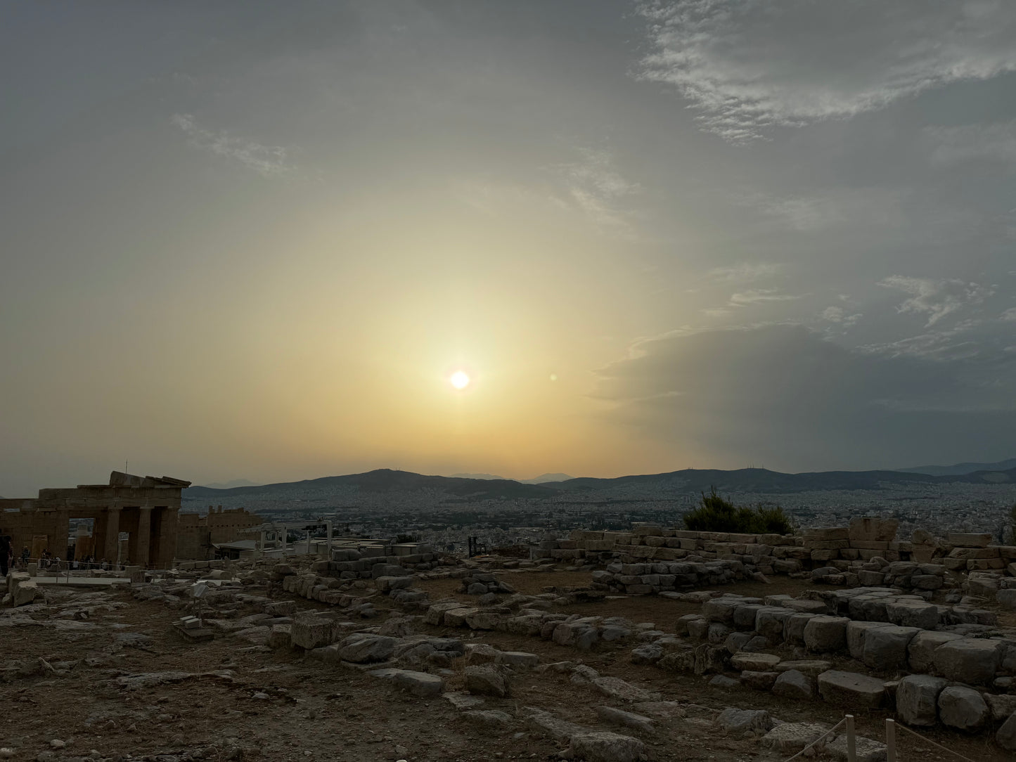 ACROPOLIS AT DUSK - GREECE