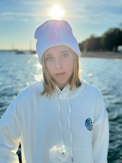 RR SOCIETY CATCH A WAVE HOODIE - BLUE