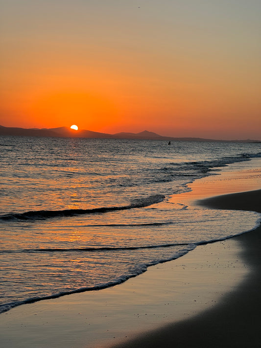 NAXOS SUNSET GREECE