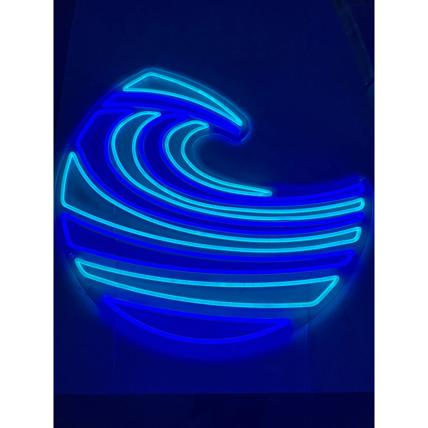 CATCH A WAVE NEON SIGN - BLUE