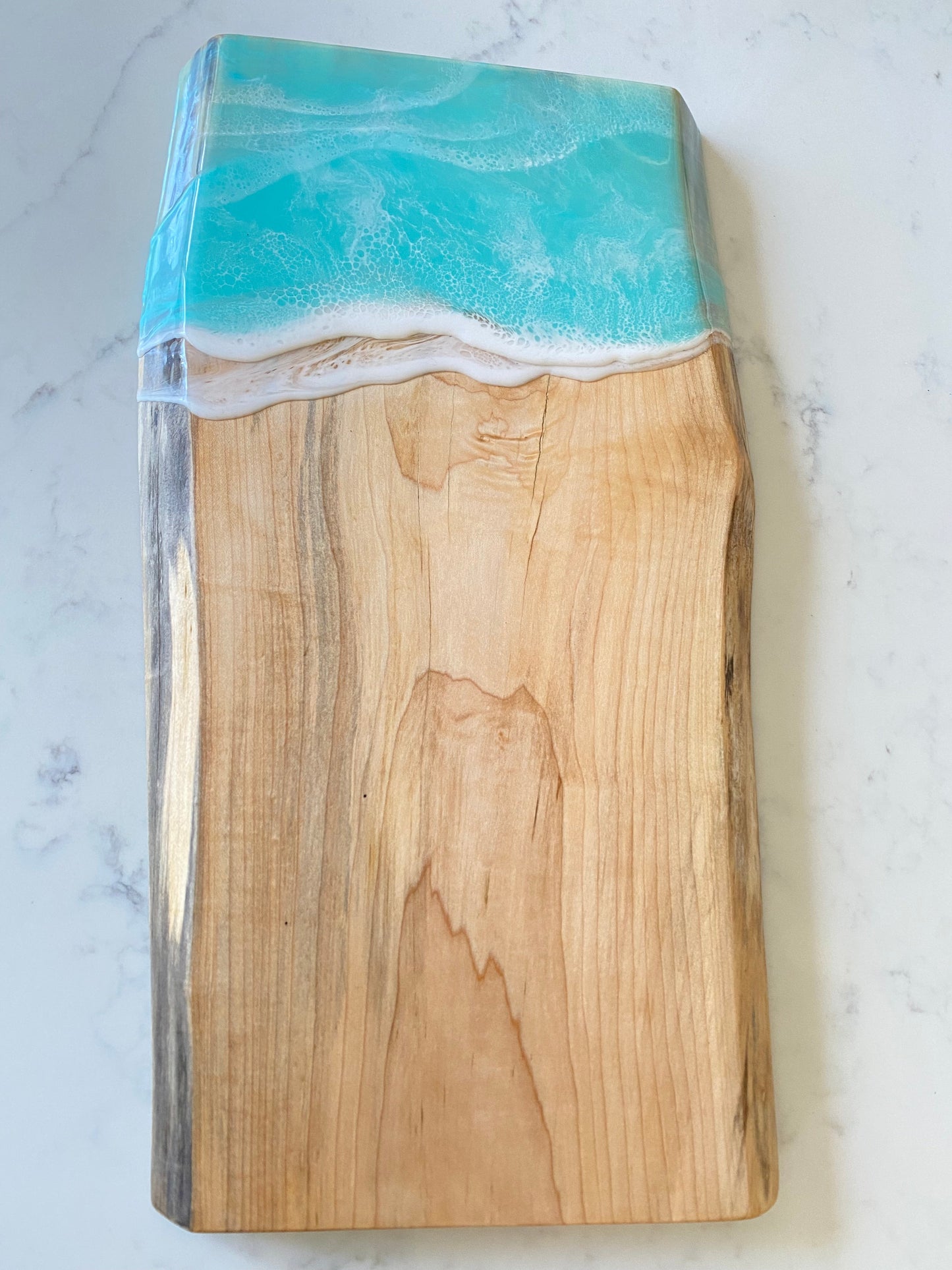 Double layer ocean 🌊 resin charcuterie board